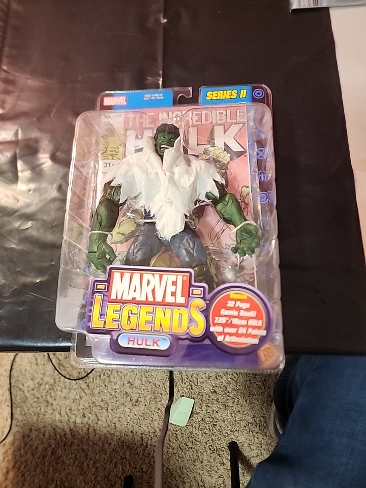Marvel Legends The Incredible Hulk Series II Toybiz 2002. Factory - House of Cars Virginia