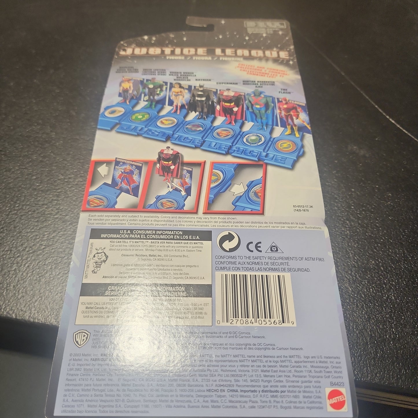 Mattel Justice League Black Suit Superman Action Figure - House of Cars Virginia