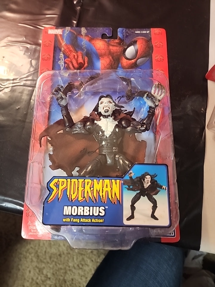 NEW - MORBIUS - 6" Action Figure - SPIDER-MAN - TOY BIZ 2004 MARVEL New 71874 - House of Cars Virginia