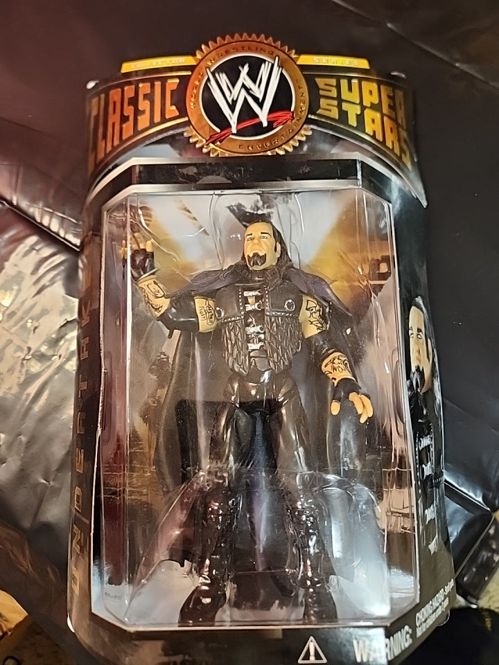 NEW WWE Classic SuperStars The Undertaker Action Figure 2004 Jakks Pacific WWF - House of Cars Virginia
