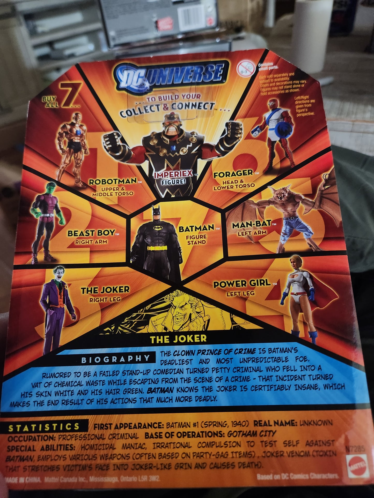 The Joker Action Figure - DC Universe Classics Imperiex Wave 10 - NIB - House of Cars Virginia