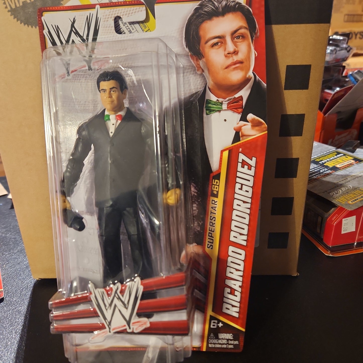 WWE Basic Superstar #65, Ricardo Rodriguez Action Figure - House of Cars Virginia