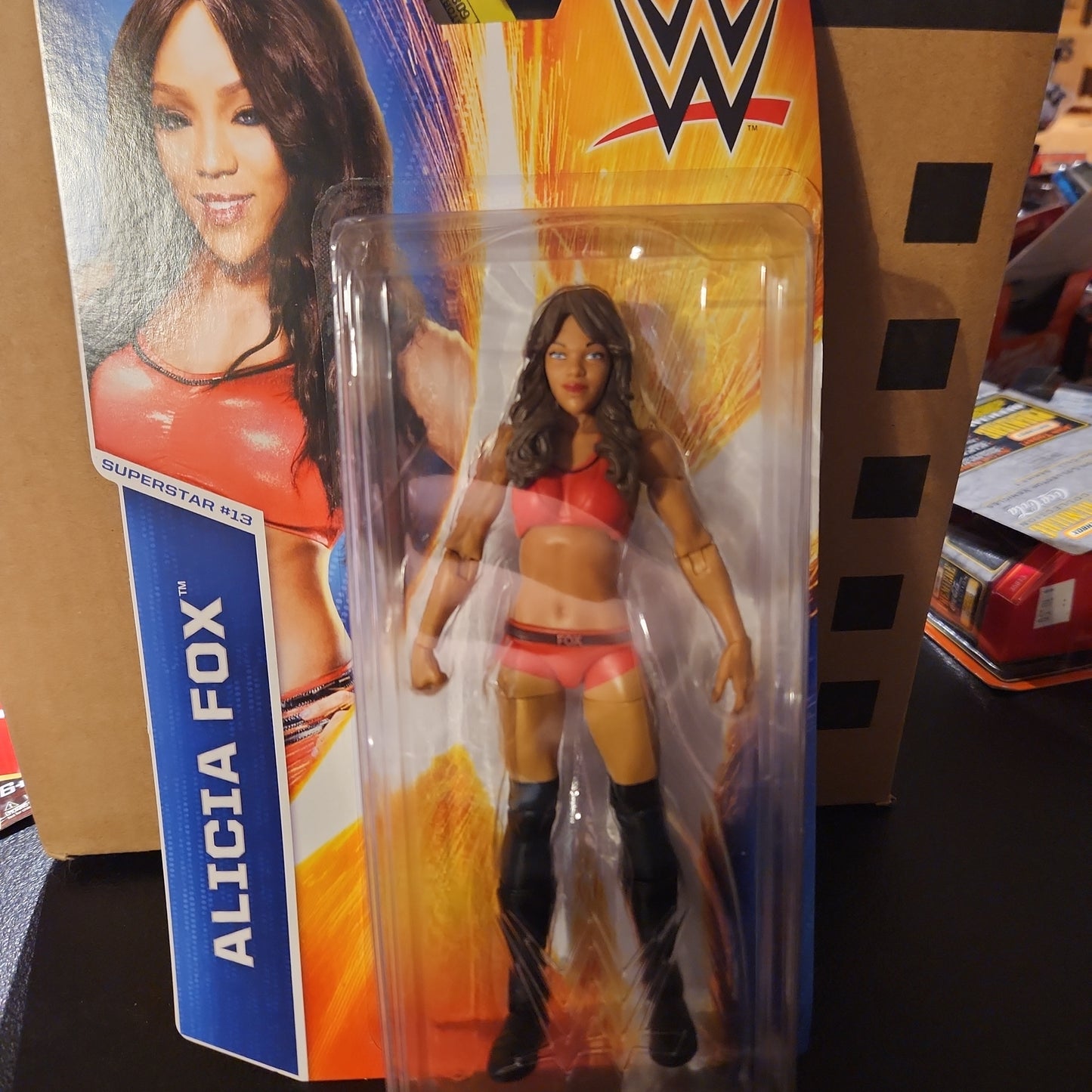 WWE Figure Series #47 - Superstar #13 Alicia Fox - House of Cars Virginia
