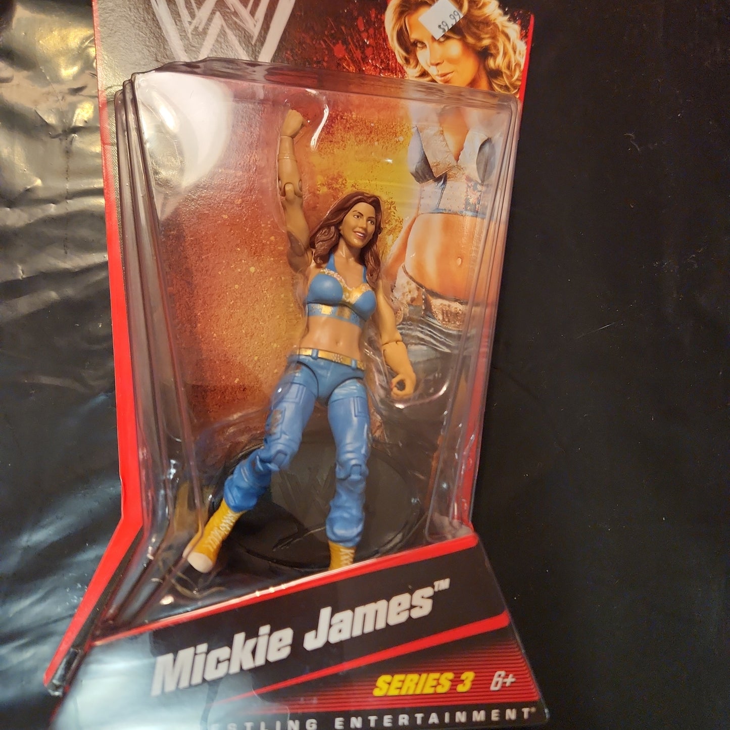WWE Mattel mickie James Diva Wrestling Figure Series 3 - House of Cars Virginia