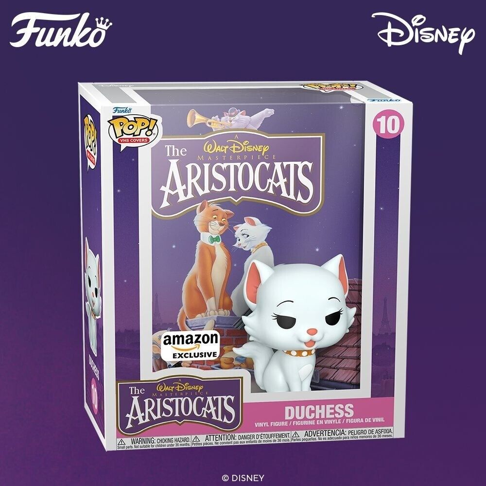 Funko POP! Disney Aristocats Duchess VHS Exclusive Figure #10