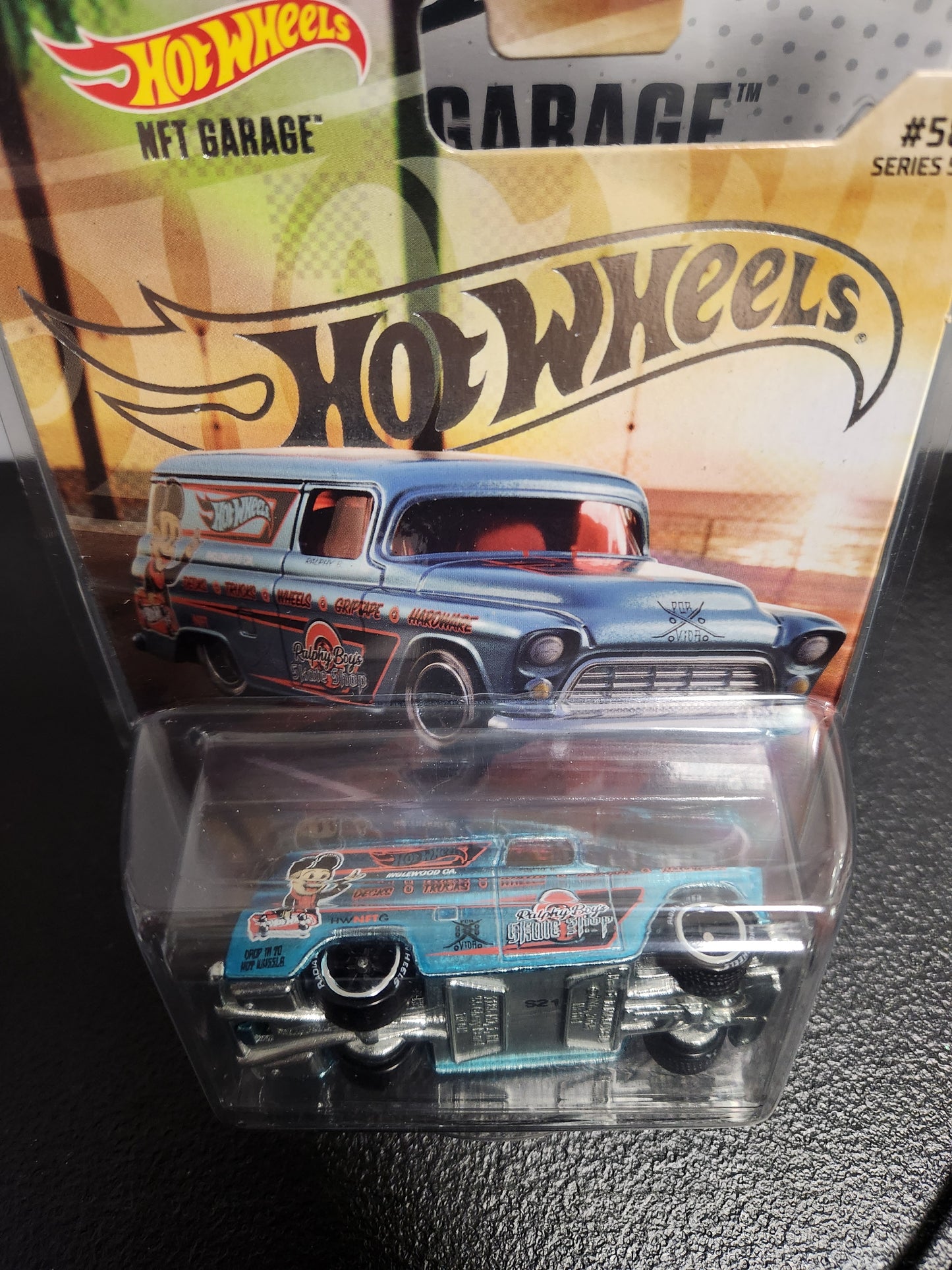 Hot Wheels NFTH Garage Series 5 HW Sunset Cruisers '55 Chevy Panel - House of Cars Virginia