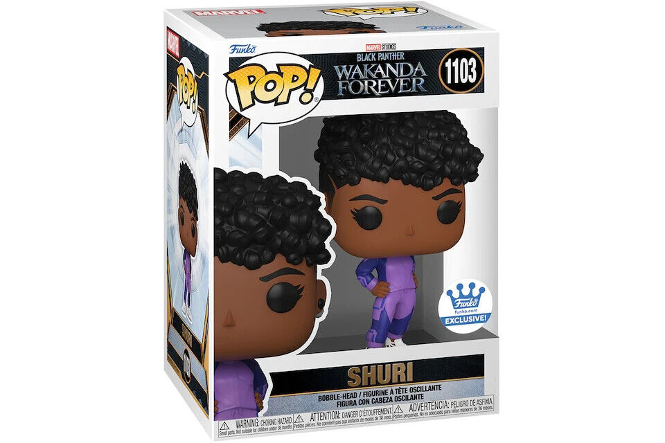 #1103 Shuri Marvel Wakanda Forever Funko POP Funko Shop Exclusive NEW! - House of Cars Virginia