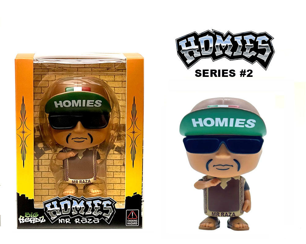 Homies Figures 4.5″ Big Headz Series #2 – #05 Mr. Raza – House of