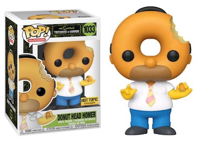 Funko POP! The Simpsons Treehouse Of Horror - Donut Head Homer #1033