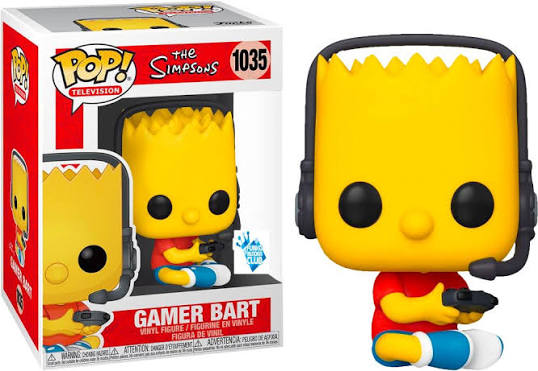 Funko POP! The Simpsons - Gamer Bart #1035
