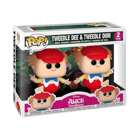 Funko POP! Alice In Wonderland - Tweedle Dee & Tweedle Dum (2 Pack)