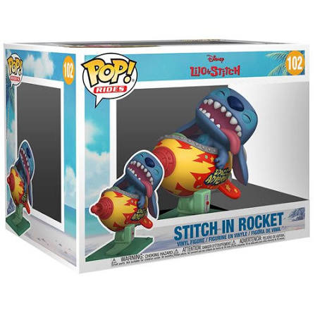 Funko POP! Lilo & Stitch - Stitch In Rocket #102