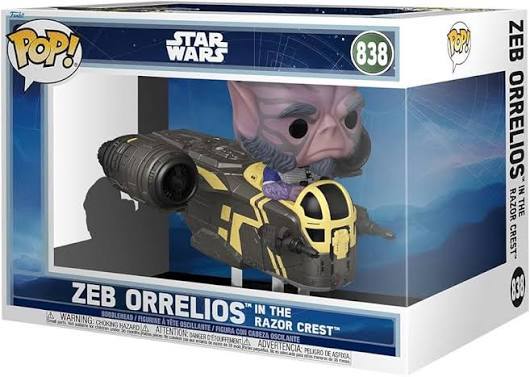 Funko POP! Star Wars - Zeb Orrelios In The Razor Crest #838