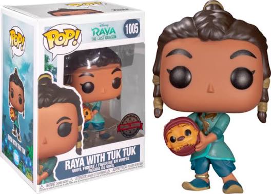 Funko POP! Raya and the Last Dragon - Raya with Tuk Tuk #1005