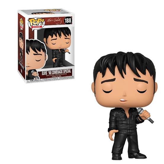 Funko POP! Elvis Presley - Elvis '68 Comeback Special #188