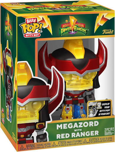 Bitty POP! Mighty Morphin Power Rangers - Megazord with Red Ranger