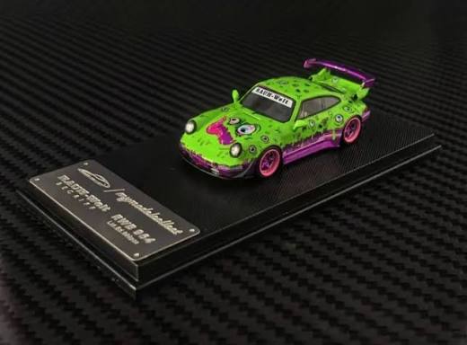 MyModelCollect RWB 964 - Metallic Purple and Pink w/ Slime Graphics - Ltd. Edn. /999 pcs