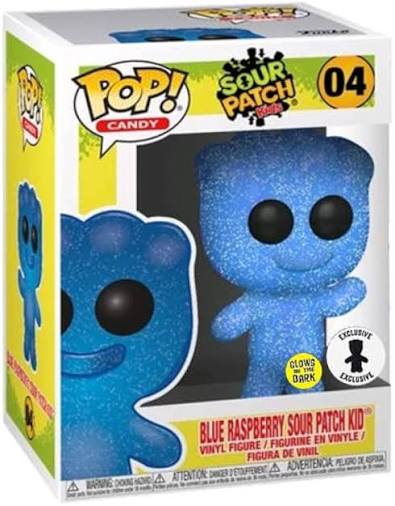 Funko POP! Sour Patch Kids - Blue Raspberry Sour Patch Kid GID #04