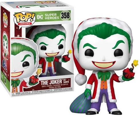 Funko POP! DC Super Heroes - The Joker As Santa #358