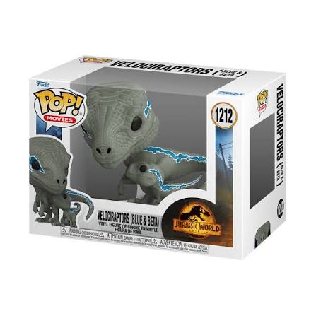 Funko POP! Jurassic World Dominion - Velociraptors (Blue & Beta) #1212