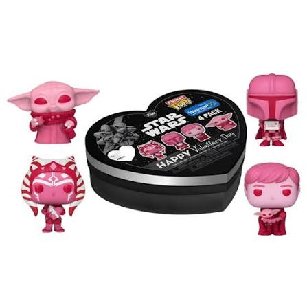 Funko POP! Star Wars - Valentine's Day (4 Pack - Pink)