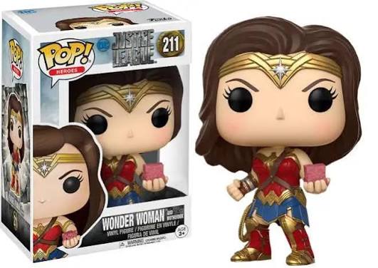 Funko POP! DC Justice League - Wonder Woman And Motherbox #211