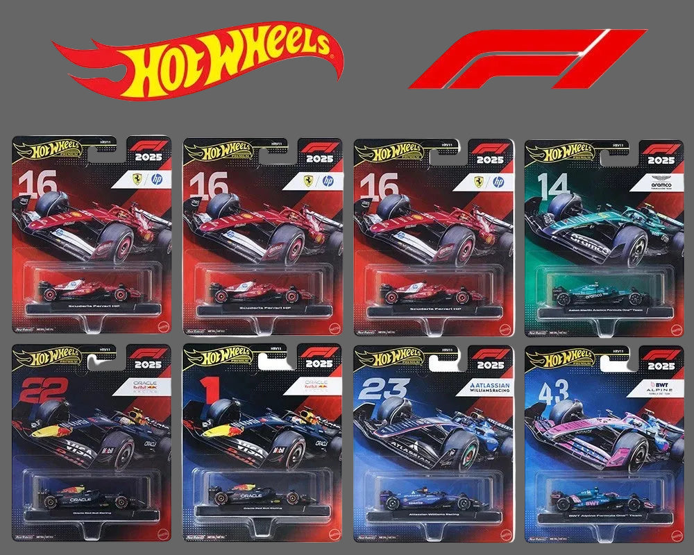 Hot Wheels Formula 1 2026 Mix 4 Vehicle Case of 8 (M case)