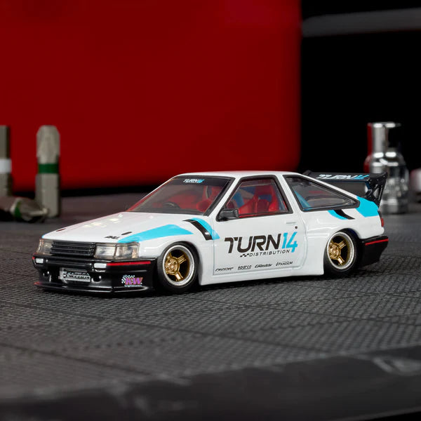 Hot Wheels Elite 64 Toyota Corolla Levin AE86 Custom Mattel Creations - House of Cars Virginia