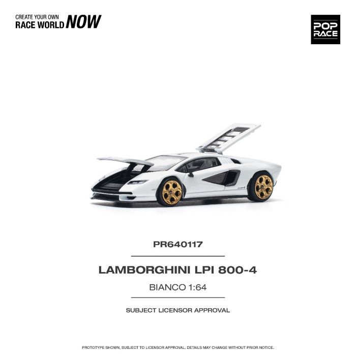 POP-RACE-LIMITED - LAMBORGHINI - COUNTACH LPi 800-4 2021 - House of Cars Virginia