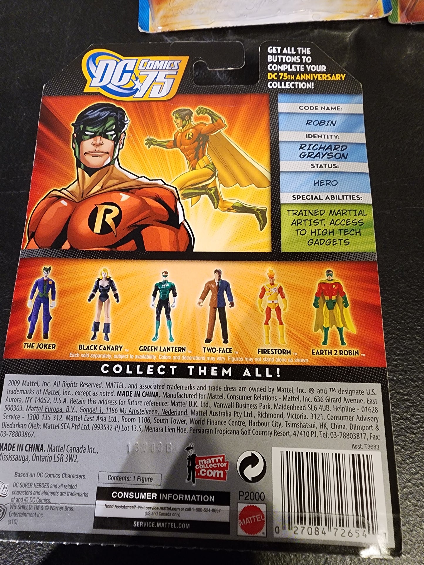 DC Universe Infinite Heroes Earth 2 Robin Action Figure A6 - House of Cars Virginia