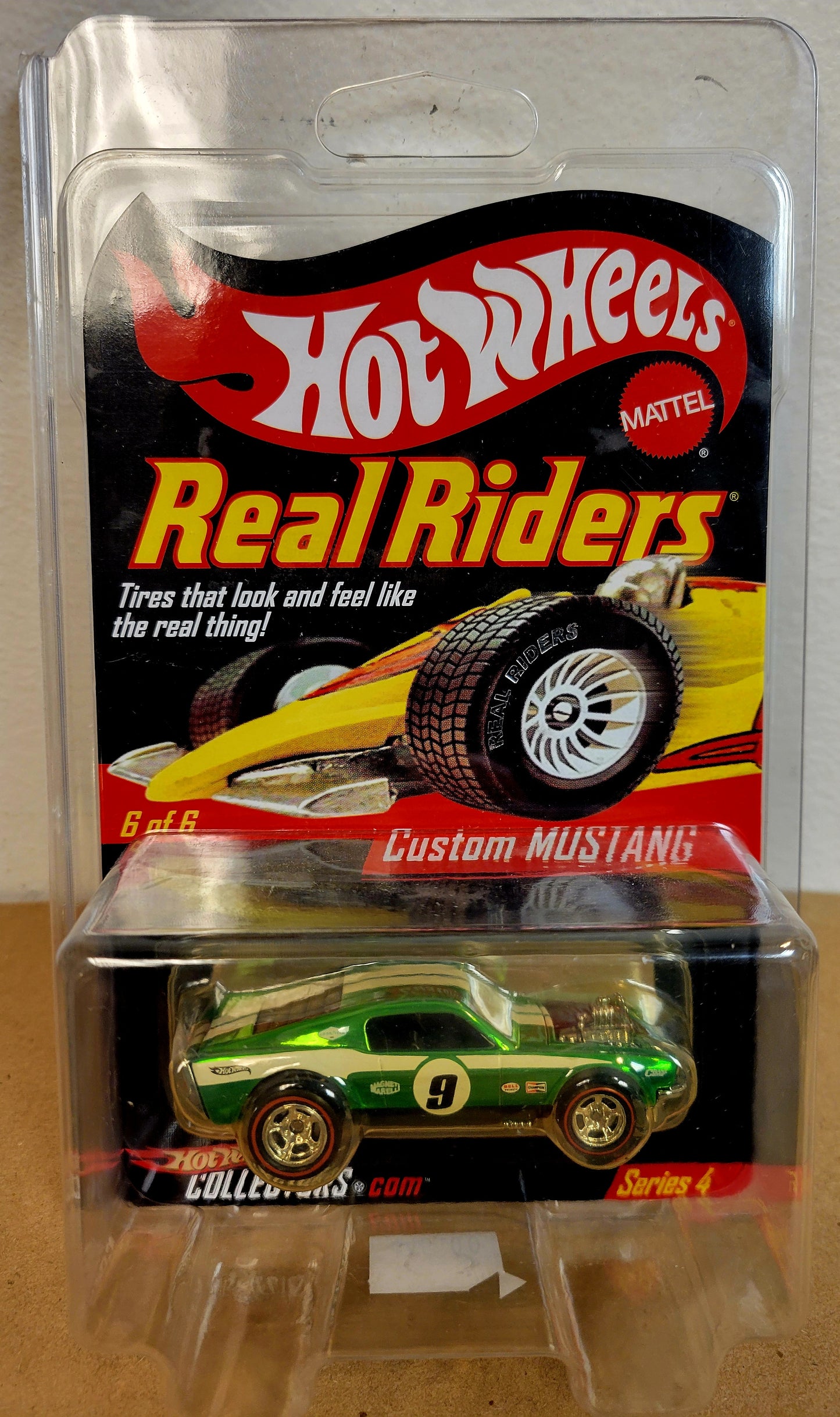 Hot Wheels Real Riders Custom Mustang