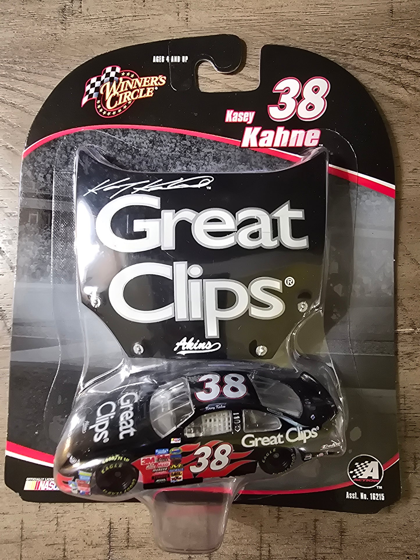 2005 #38 Kasey Kahne Great Clips Diecast 1:64 NASCAR Winner's Circle NIB Sealed - House of Cars Virginia