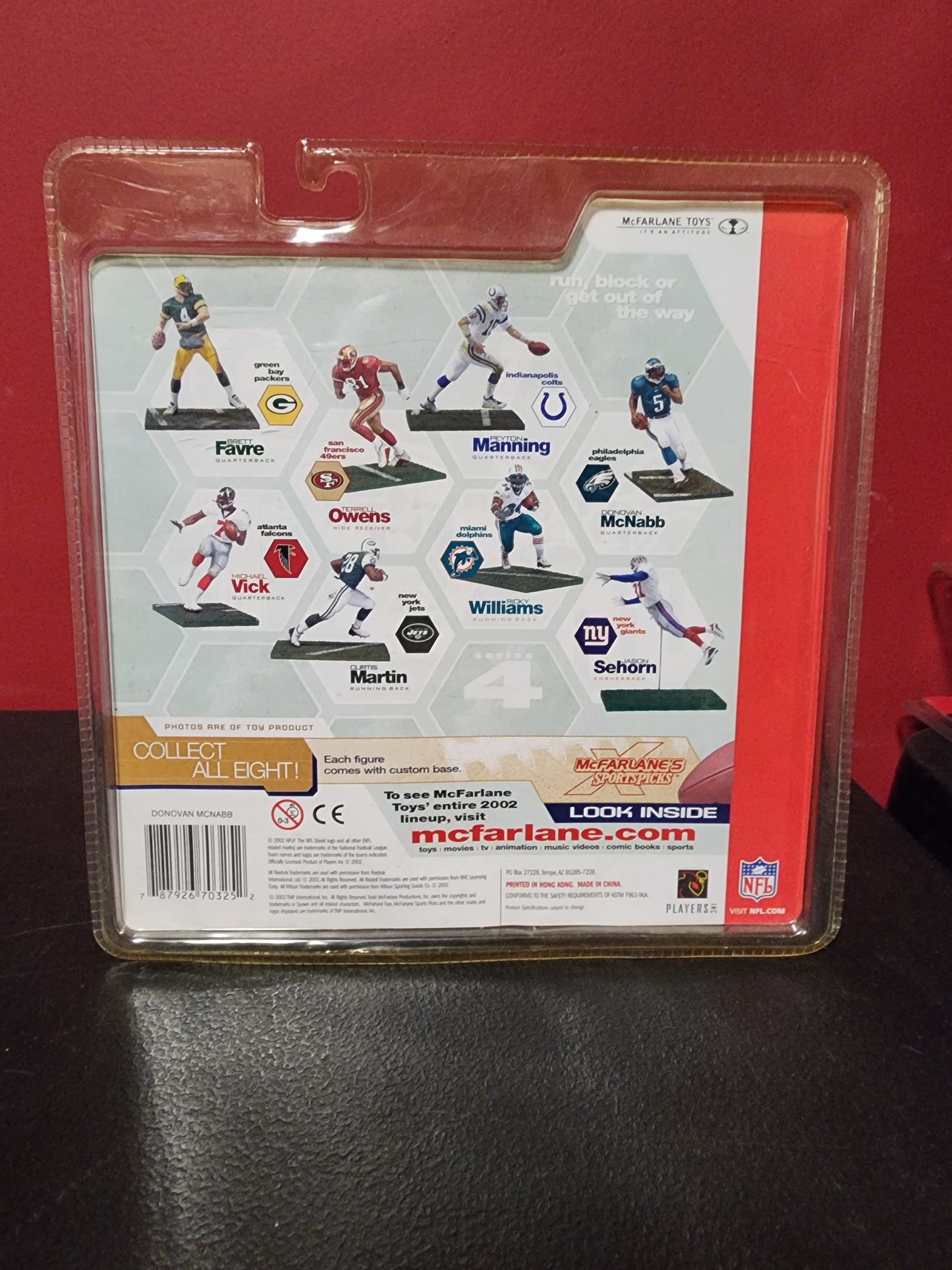 Donovan McNabb Philadelphia Eagles McFarlane NFL Series 4 - SEALED - House of Cars Virginia