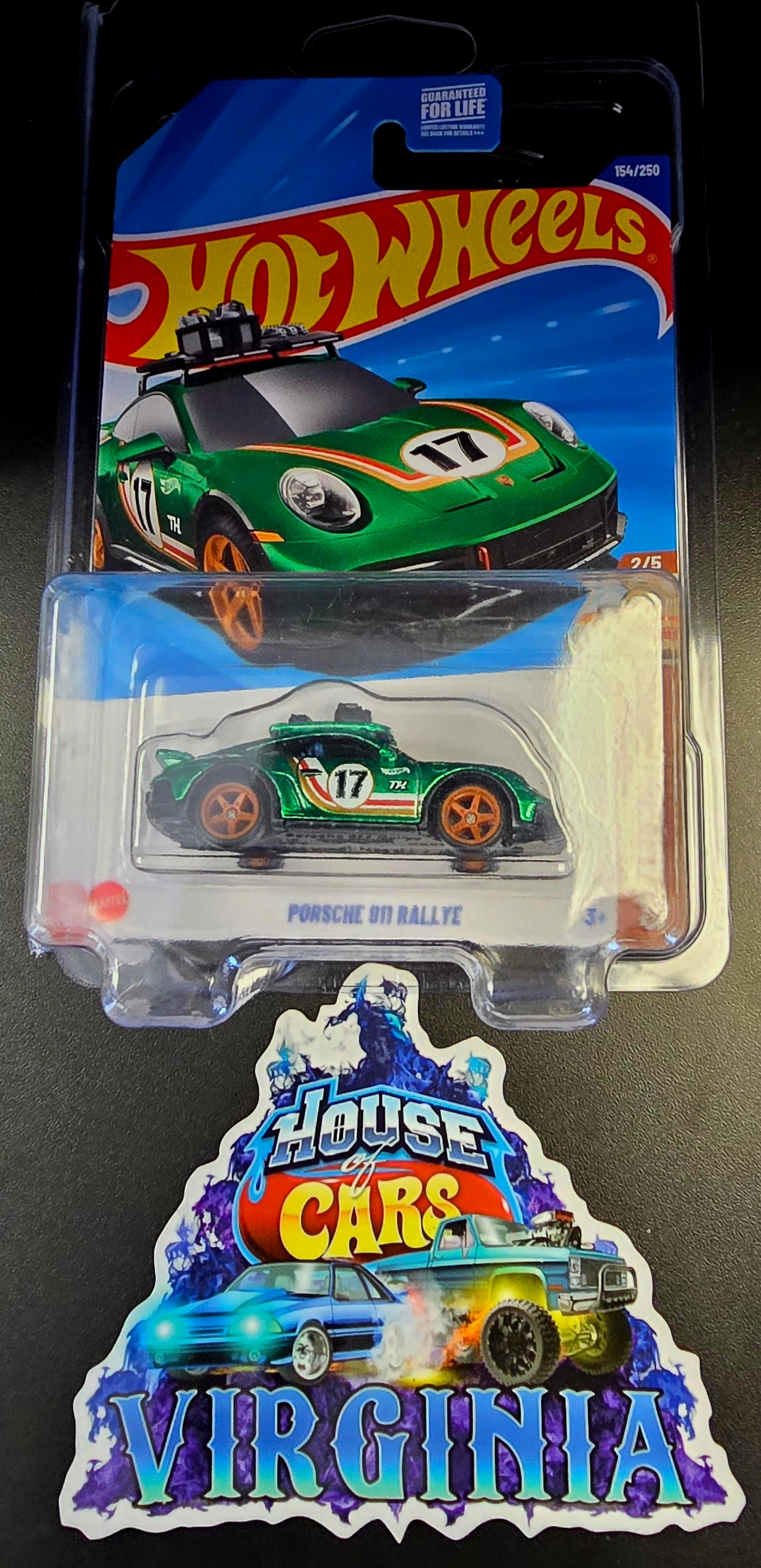 Hot Wheels STH (Super Treasure Hunt) Porsche 911 Rallye - House of Cars Virginia