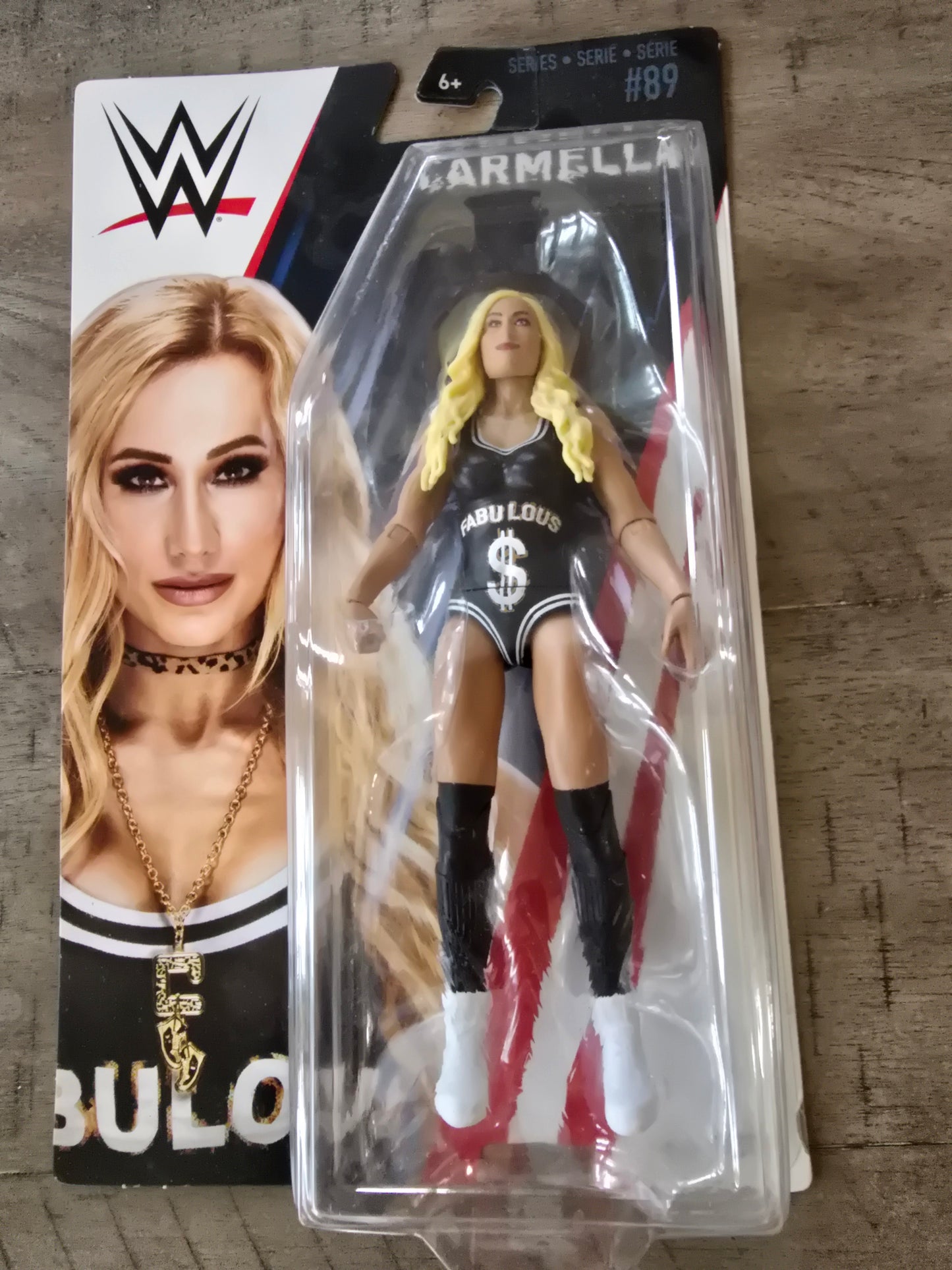 CARMELLA - WWE WWF NXT Mattel Basic Collection Series 89 Action Figure BRAND NEW - House of Cars Virginia