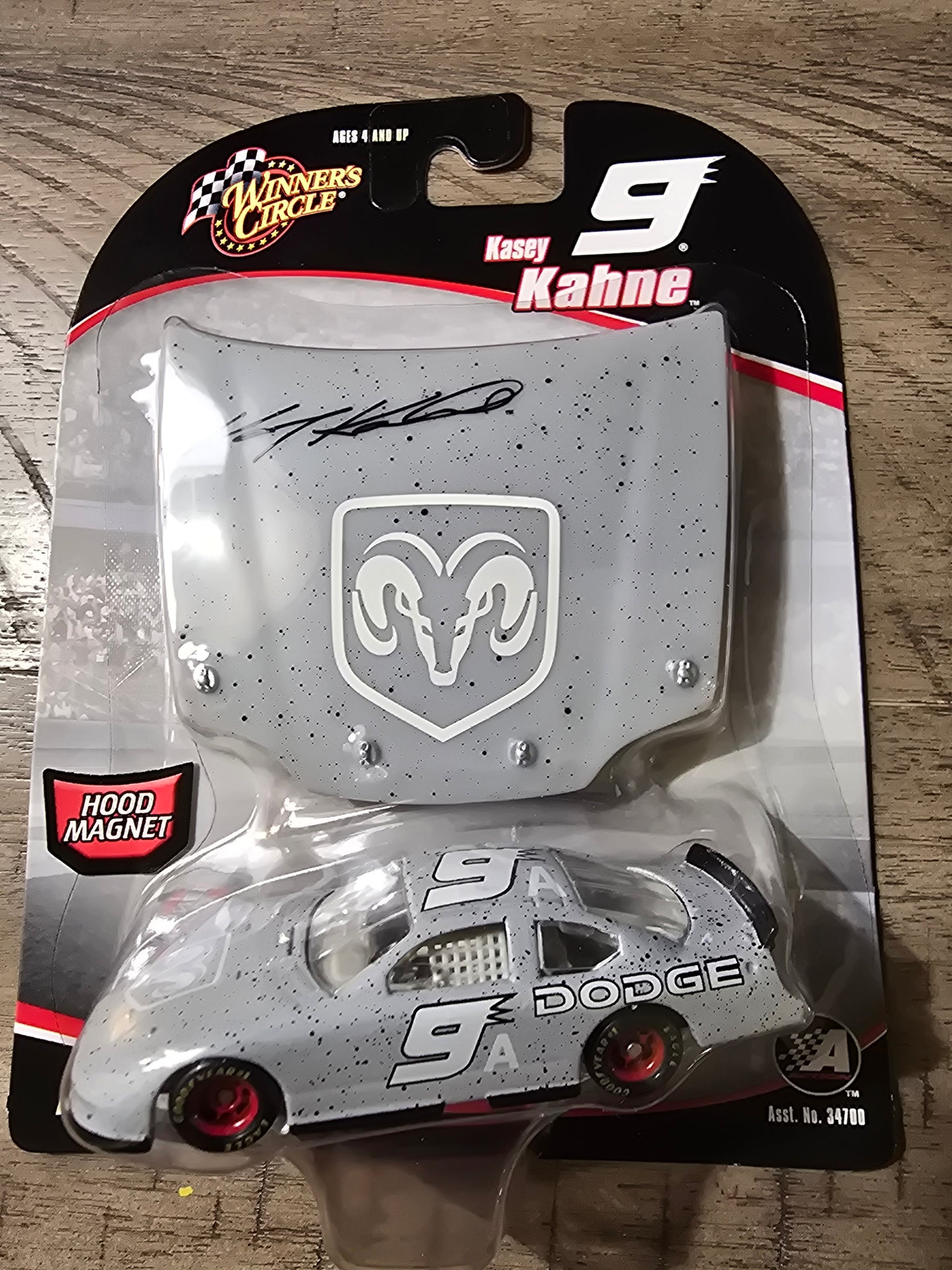 #9A - KASEY KAHNE - TEST TRACK DODGE - PRIMER GRAY NASCAR - House of Cars Virginia