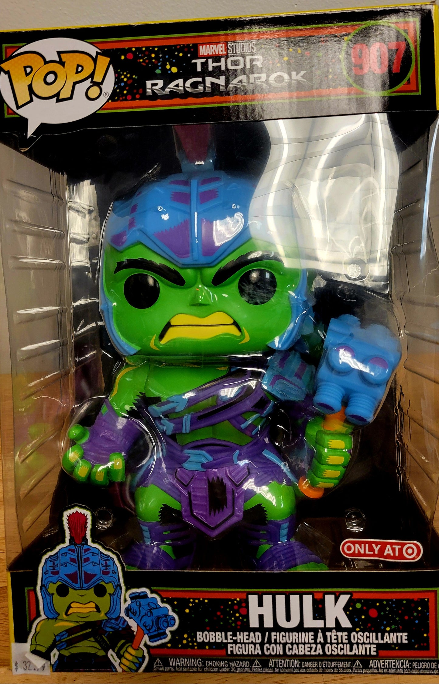 Thor Ragnarok: Hulk Funko Pop #907