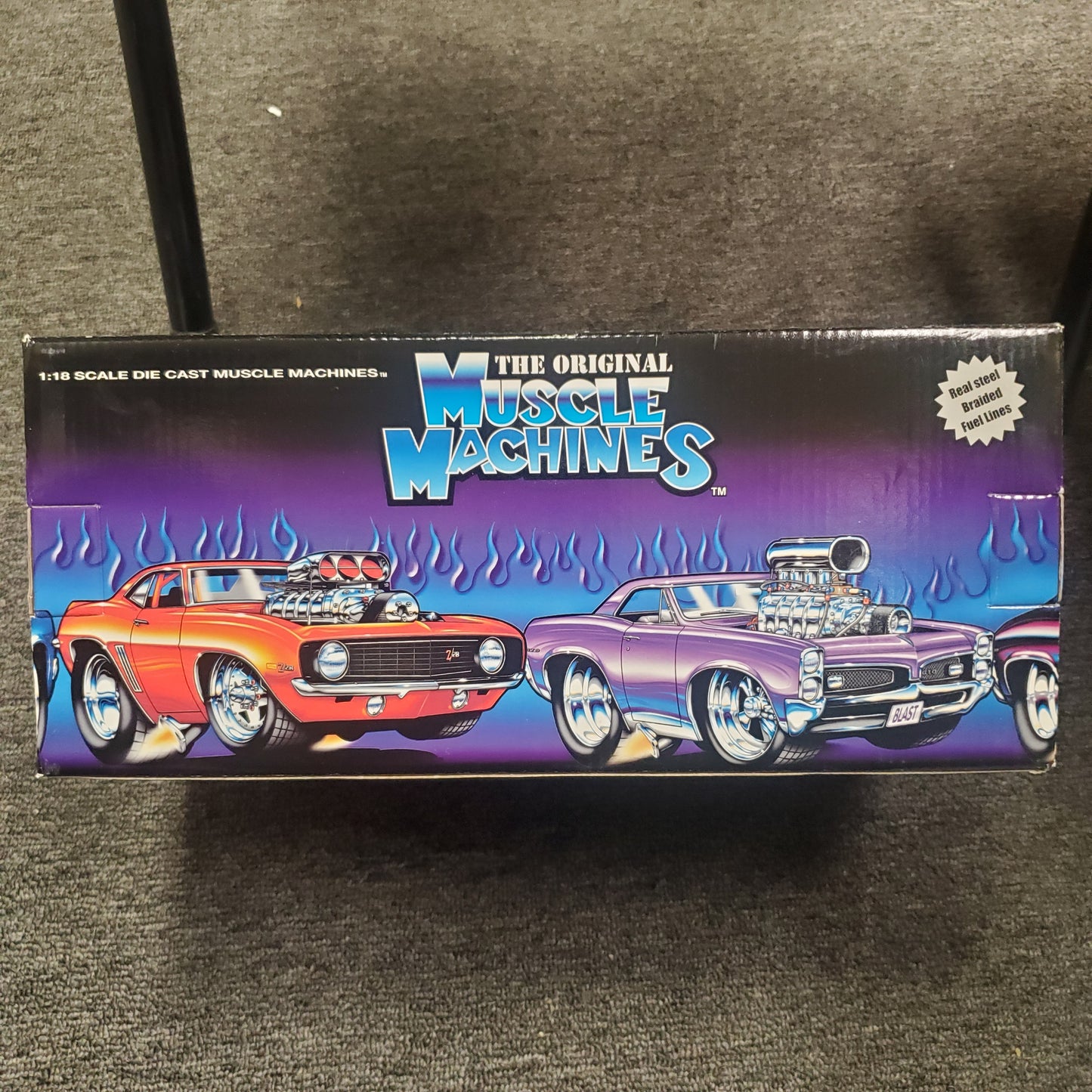 Muscle Machines 1:18 Diecast 69 Camaro Red Hot Rod Die Cast - House of Cars Virginia