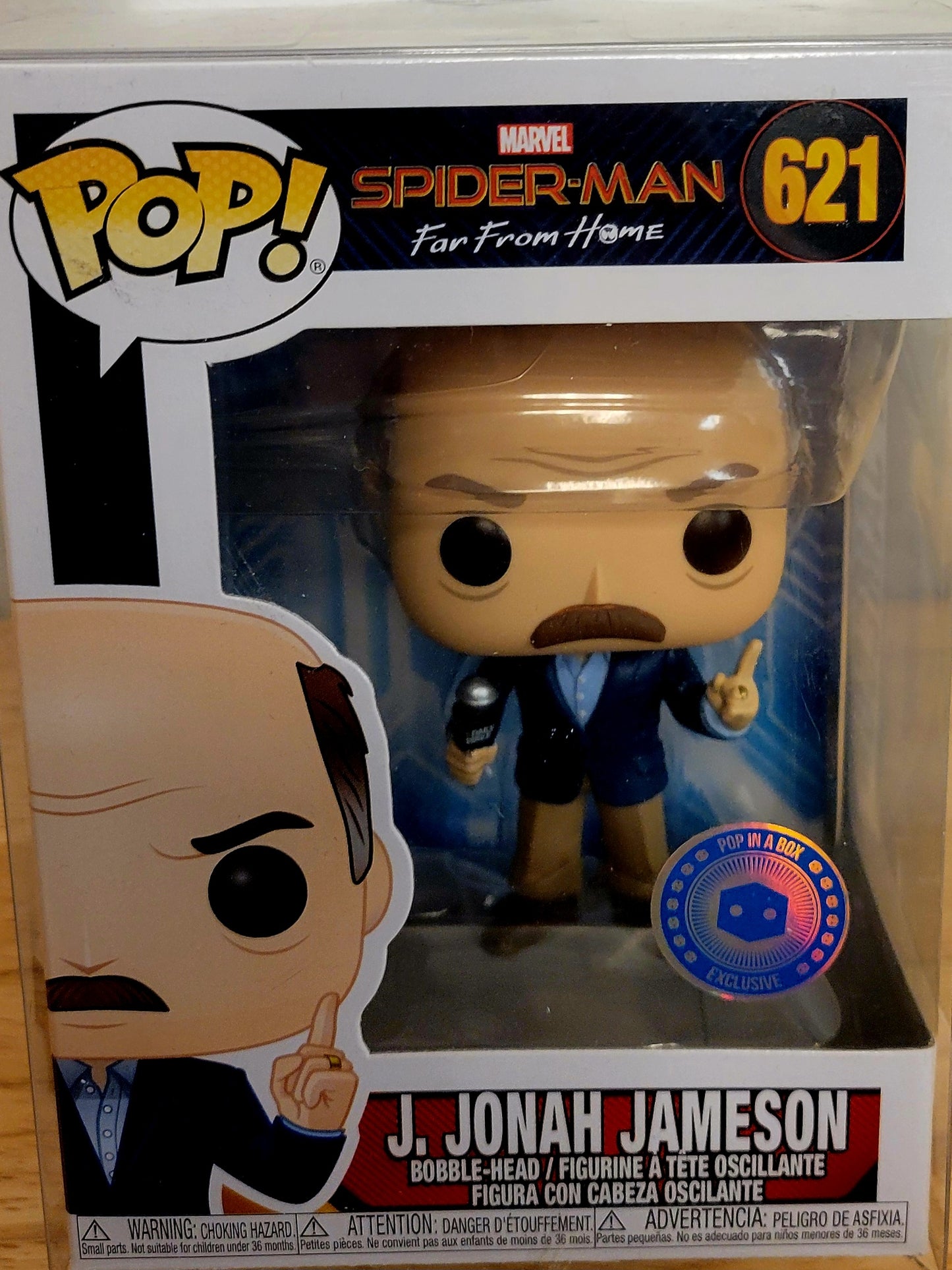 Spider-Man Far From Home: J. Jonah Jameson Funko Pop #621