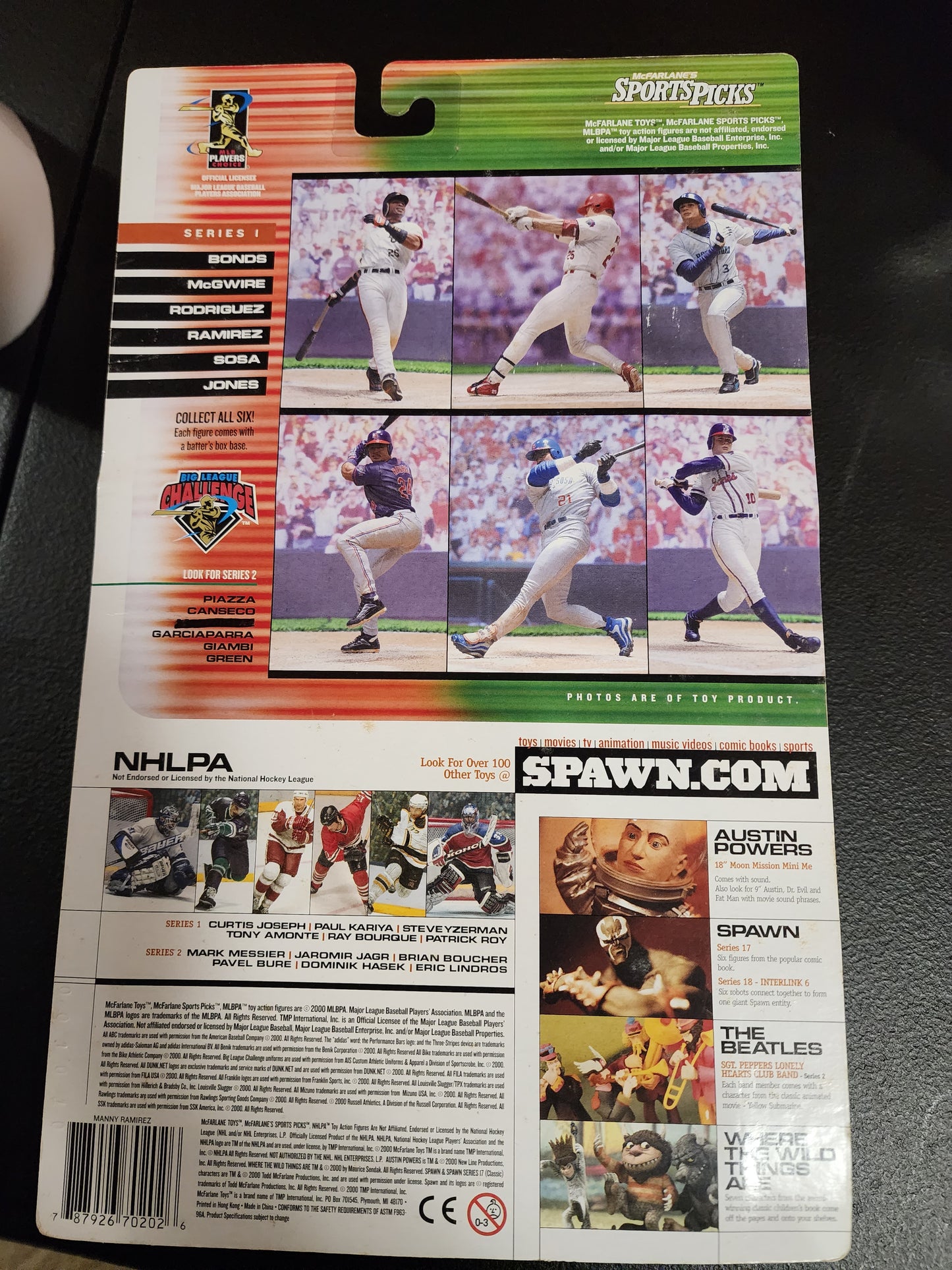 McFarlane SportsPicks Spawn Manny Ramirez Cleveland Indians 6" Figure #24 - House of Cars Virginia