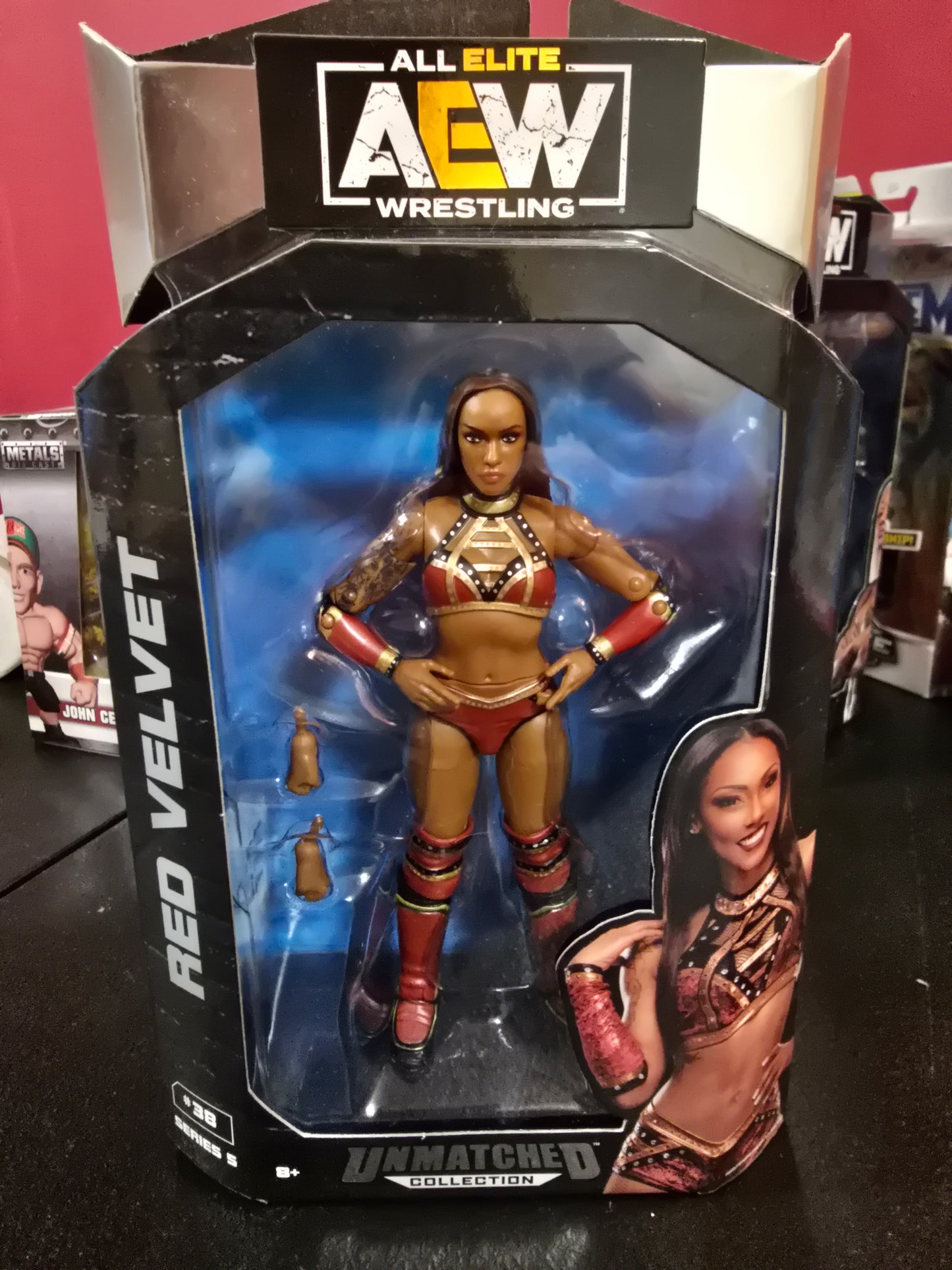 2022 AEW Unmatched Collection Series 5 #38 Red Velvet Action Figure - House of Cars Virginia