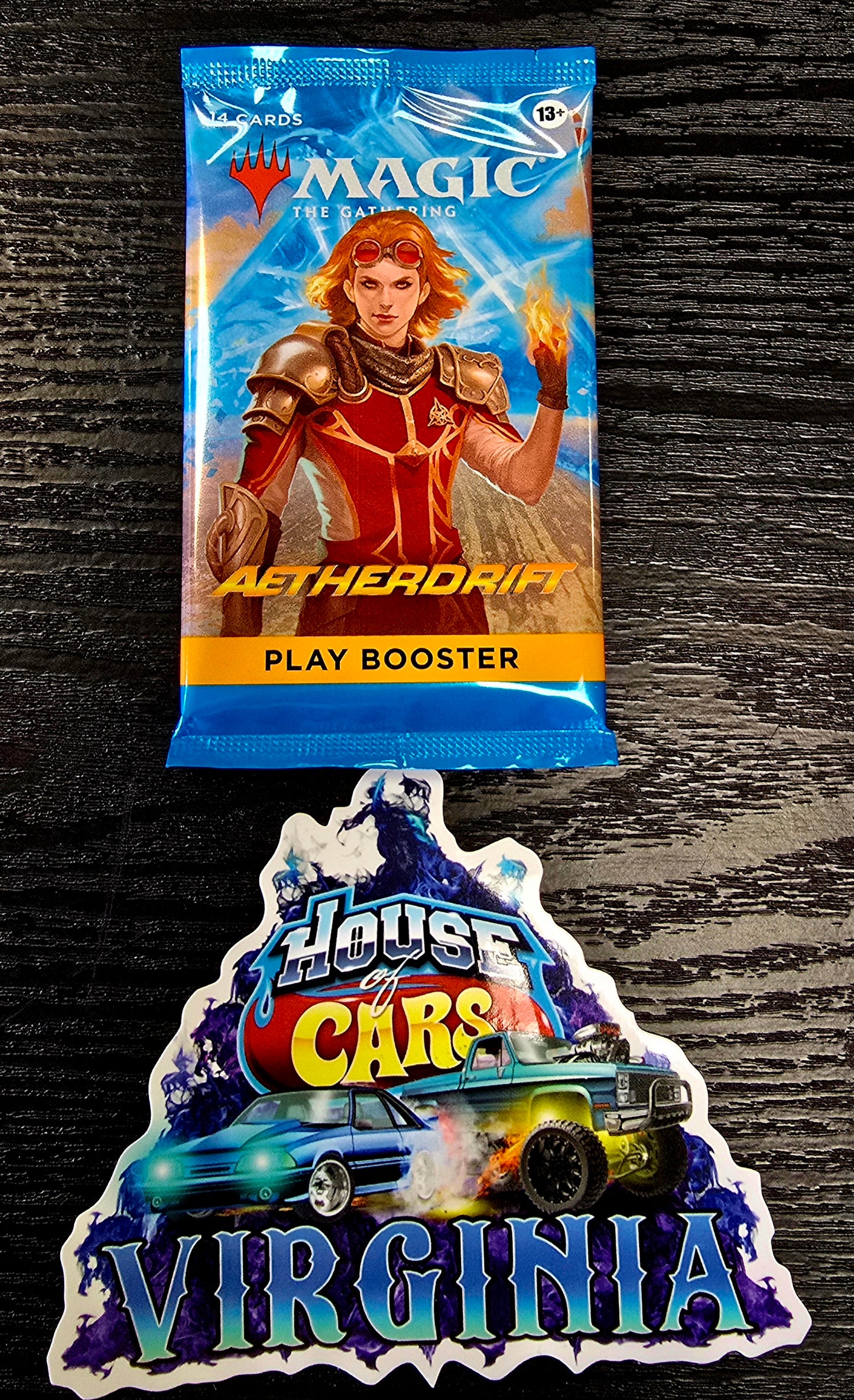 MTG Magic the Gathering Aetherdrift Play Booster pack (14 cards) MTG - House of Cars Virginia