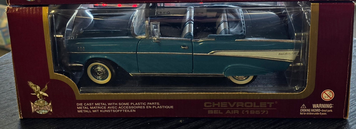 Road Legends 1:18 1957 Chevrolet Bel Air - House of Cars Virginia