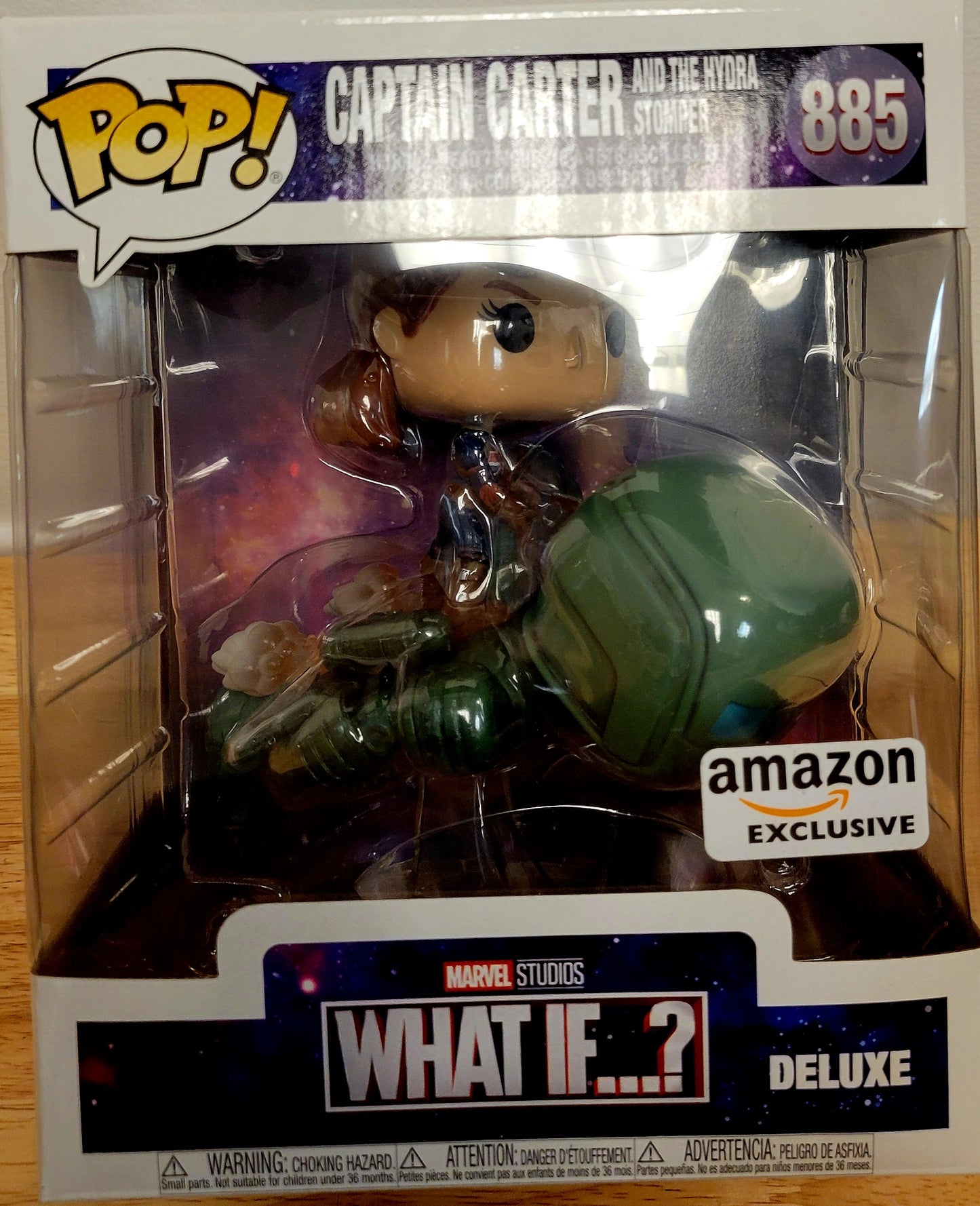 Marvel What If...? Captain Carter w/ The Hydra Stomper Funko Pop #885