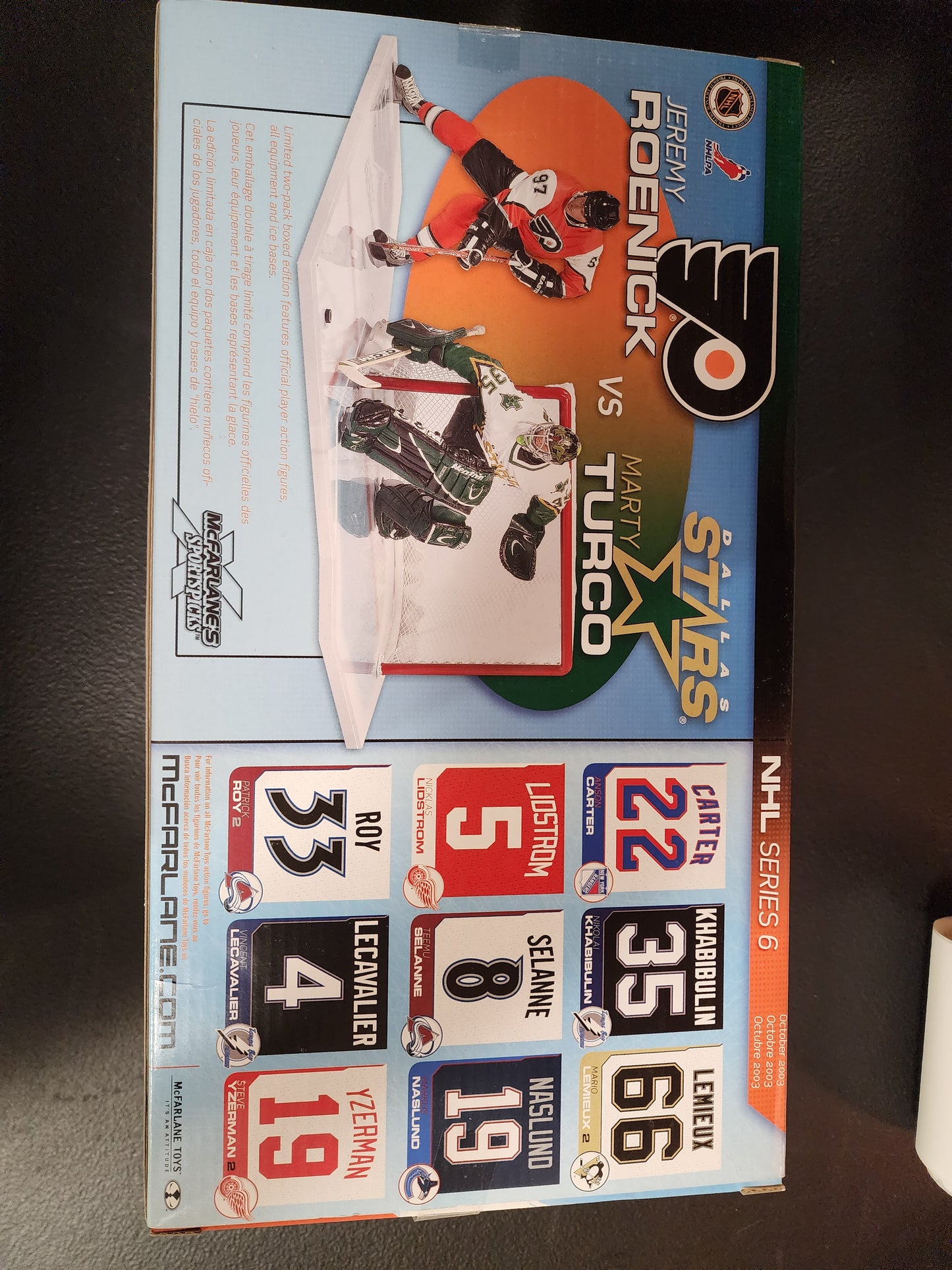 McFarlane's Sportspicks "Jeremy Reonick vs. Marty Turco", Action Figure Set - House of Cars Virginia