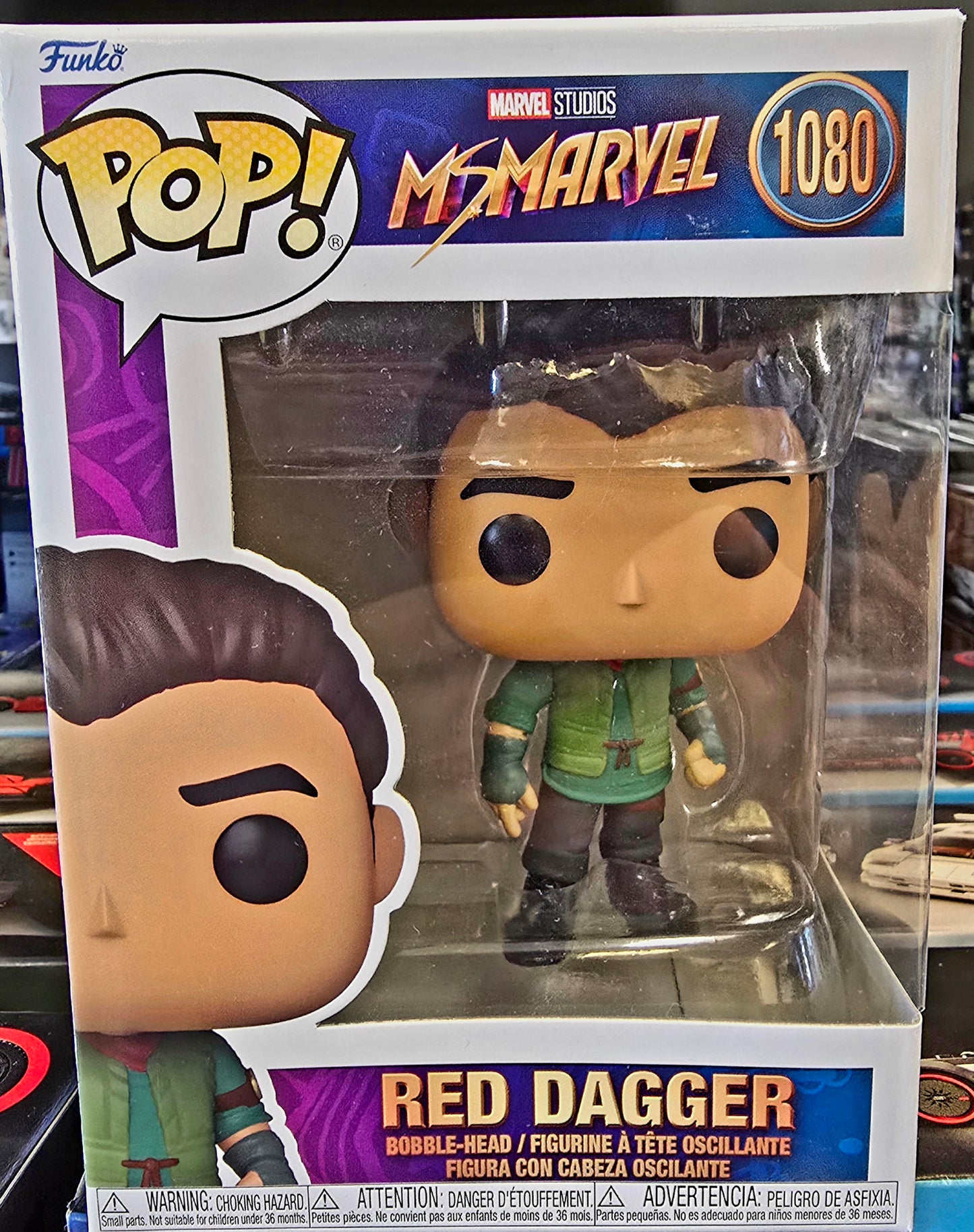 Funko Pop Ms. marvel Red Dagger #1080