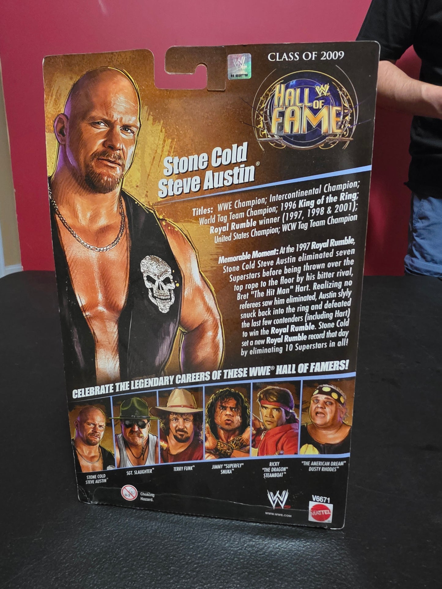 2010 WWE WWE HALL OF FAME CLASS OF 2009: STONE COLD STEVE AUSTIN - House of Cars Virginia