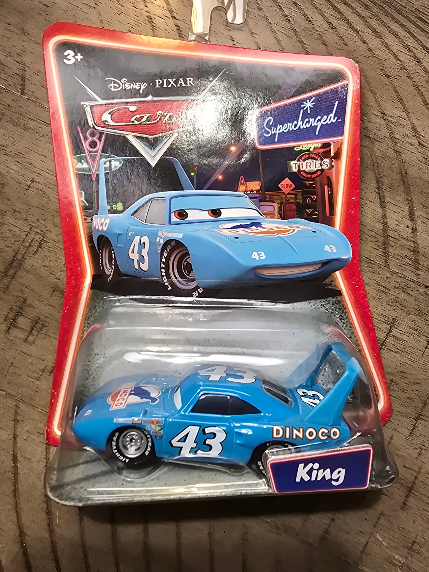 2006 Mattel Disney Pixar Cars Supercharged Diecast 1:55 King - House of Cars Virginia