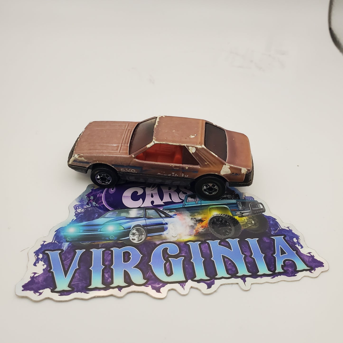 HOT WHEELS COLOR RACERS FORD MUSTANG SVO – 1979 MALAYSIA - House of Cars Virginia