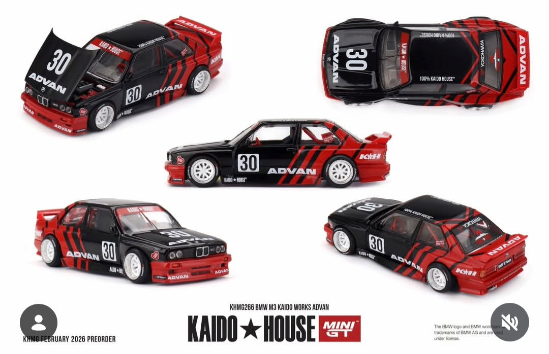 (Preorder) Kaido House KHMG266 BMW M3 KAIDO WORKS® ADVAN - House of Cars Virginia